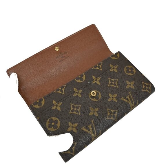 LOUIS VUITTON Porte Monnaie Credit Long Wallet Monogram Leather - Picture 13 of 13